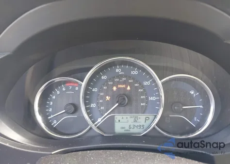 2015 Toyota Corolla L из США, поврежденный, VIN 2T1BURHE0FC390081